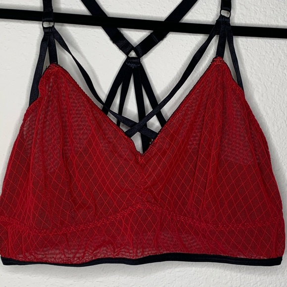 sold Torrid plus size red strappy bralette 2X - Picture 5 of 12